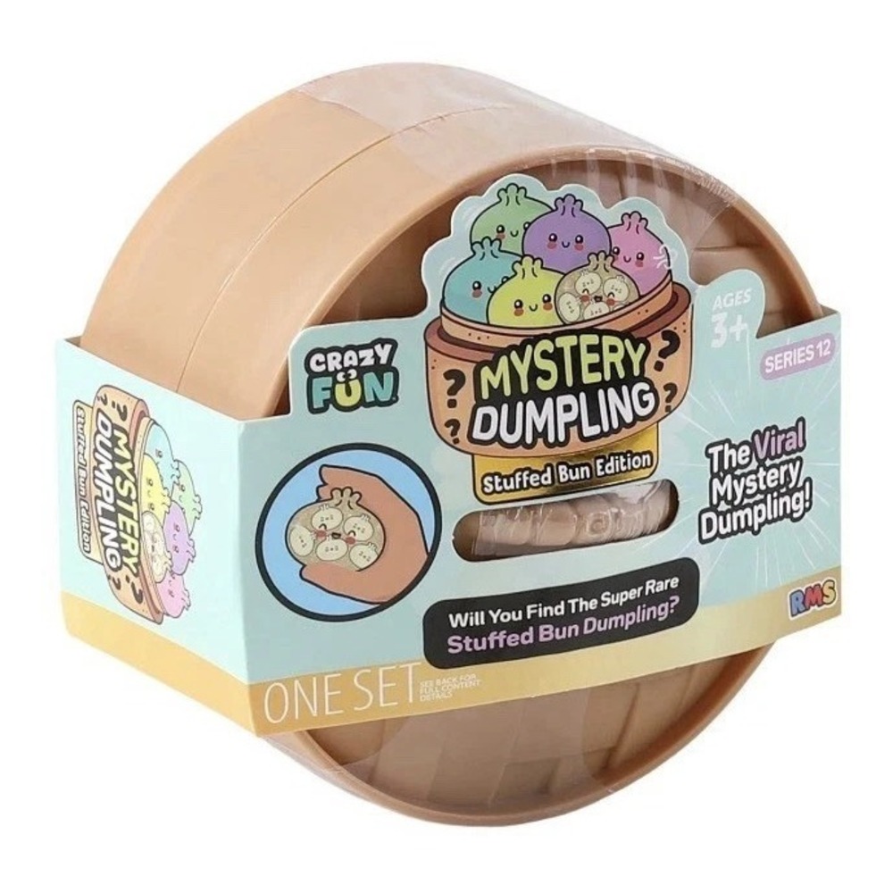 RMS Crazy Fun Original Mystery Dumpling Stuffed Bun Edition New Sealed Squishy